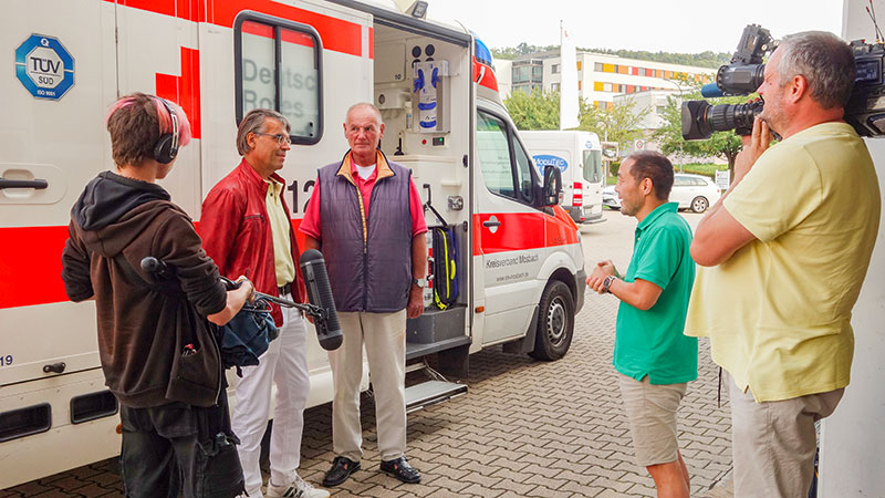 Thema Wiederbelebung im SWR-Fernsehen am 20. September