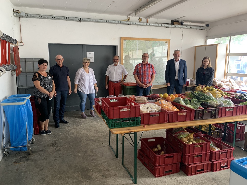 Alois Gerig besucht Tafelladen